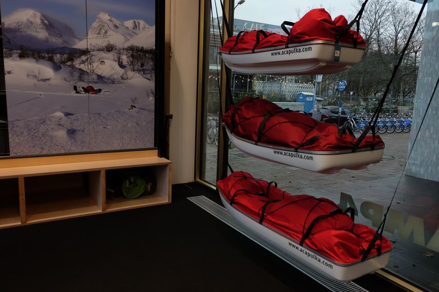 Neu eingetroffene Pulken für 2017/18 - Scandic Tour 120, 150 und Expedition Tour 135