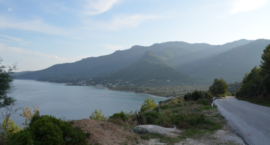 Die Insel Thasos mit ihrem atemberaubenden Panorama.