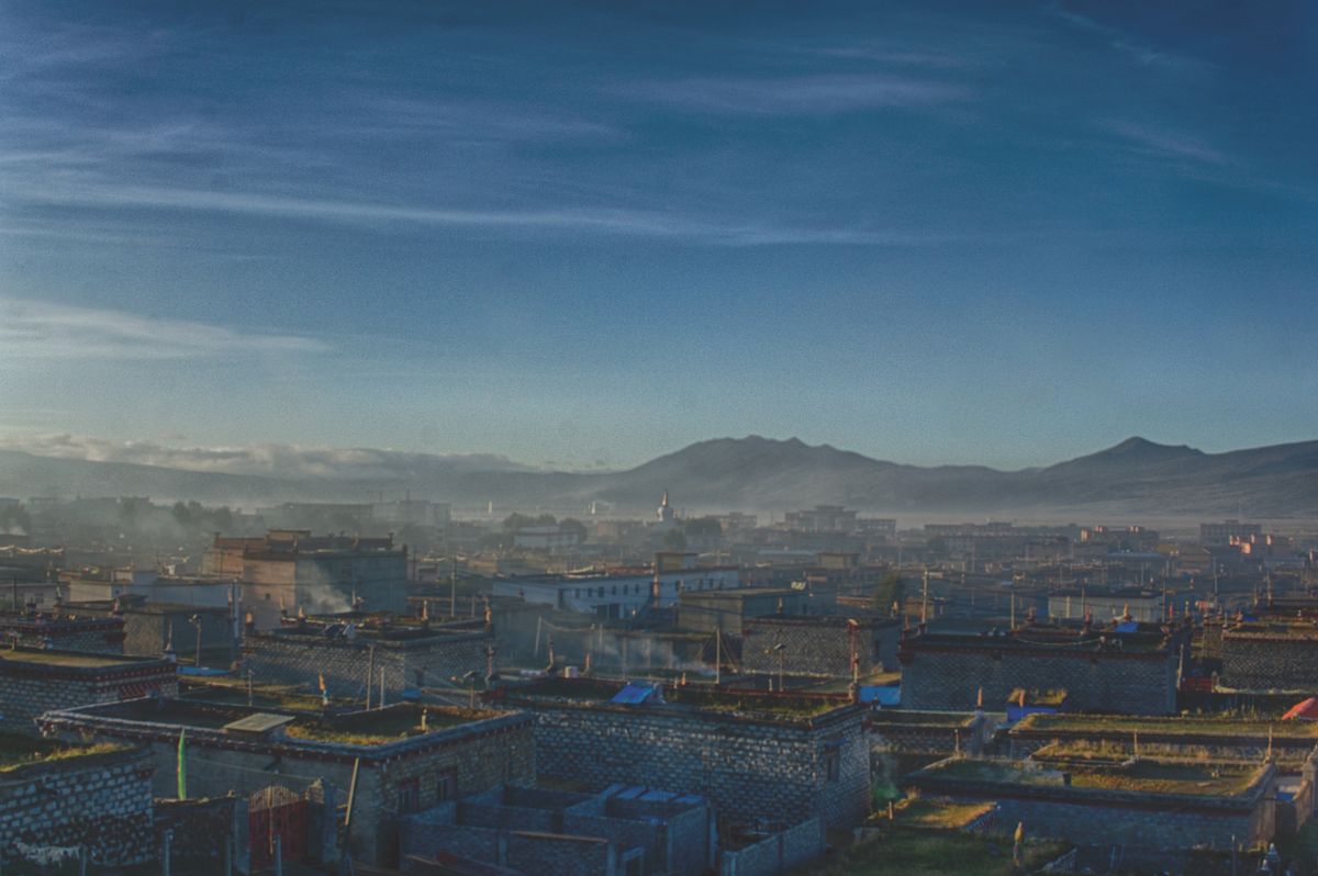 Morgenstimmung in Litang