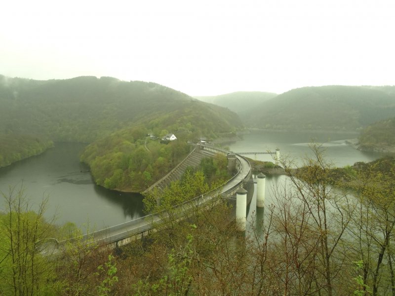 Urftstaumauer – so ne Art Sehenswürdigkeit am Nationalpark(!)