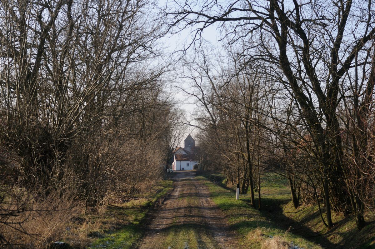 Am Ende die Kirche.