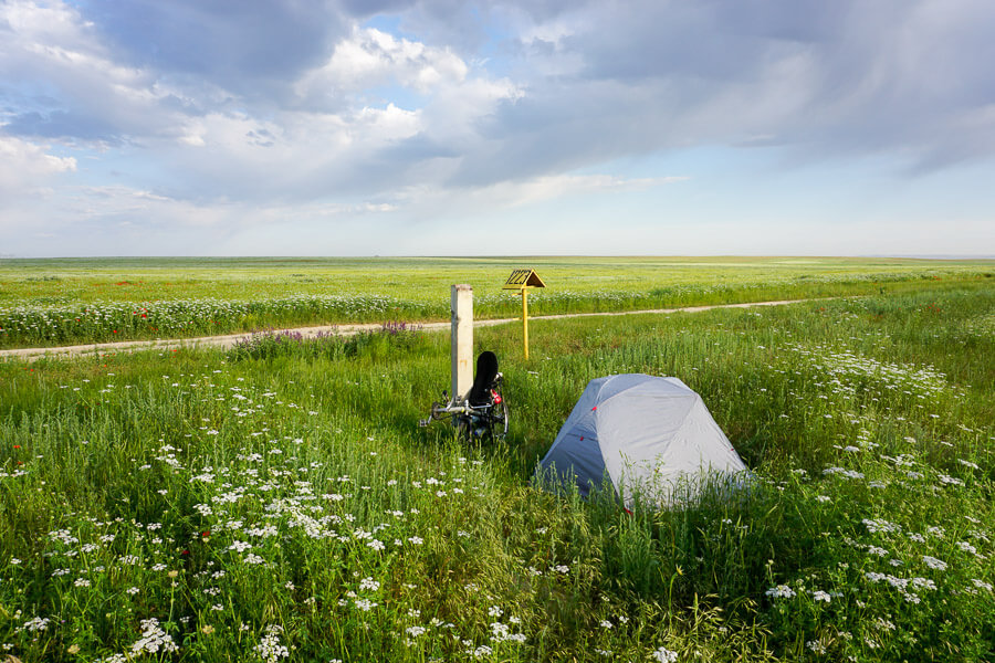 Kasachstan, eine unendliche Zeltwiese CAMP4 Testbericht MSR Elixir 2 - Kasachstan, eine unendliche Zeltwiese