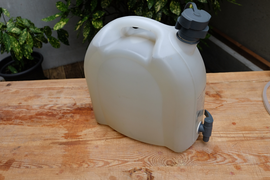 Unser Testwasser stammt direkt aus der Panke.