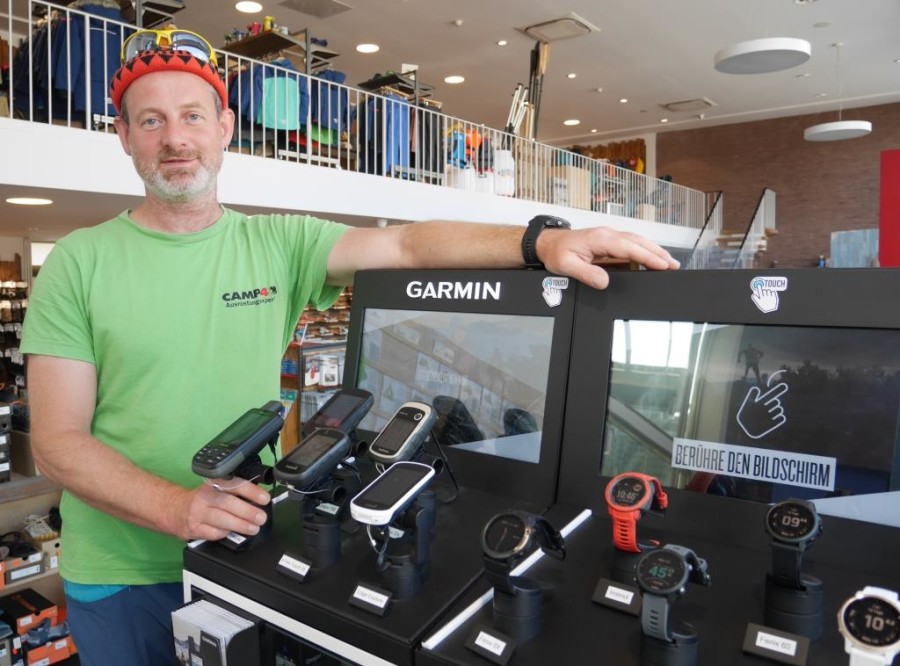 Hans freut sich auf die Garmin-Aktionstage!