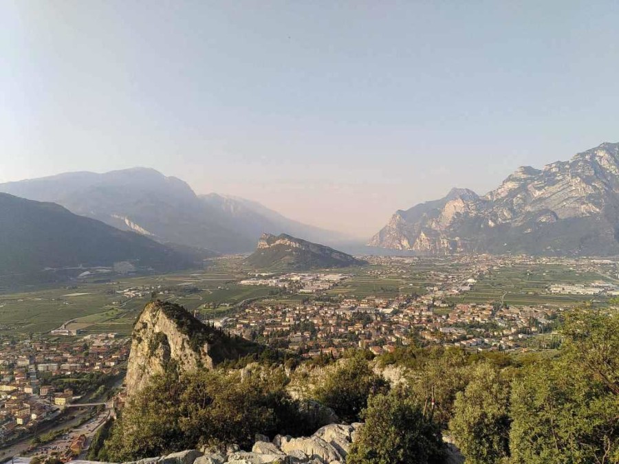 Ausblick Richtung Gardasee