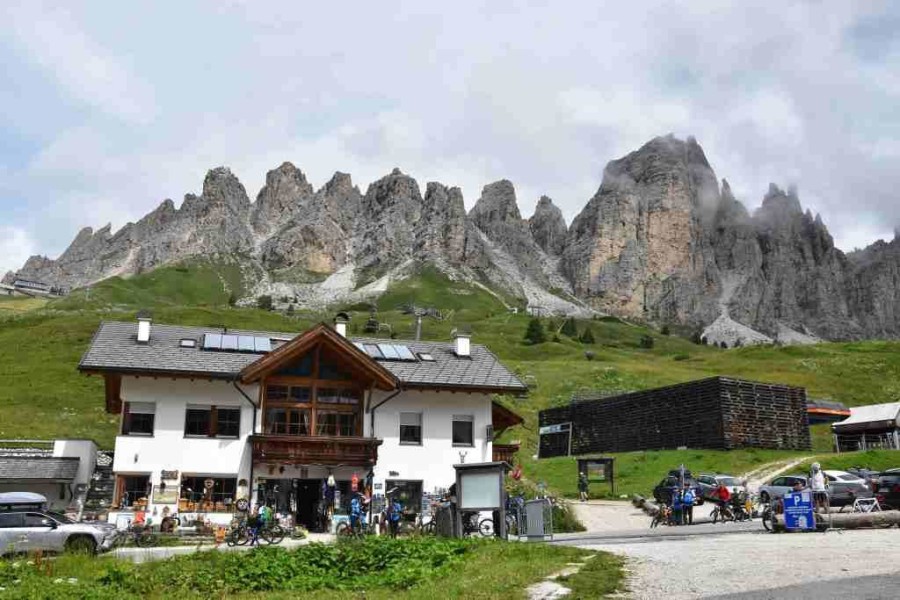 Blick auf die Cirspitzen