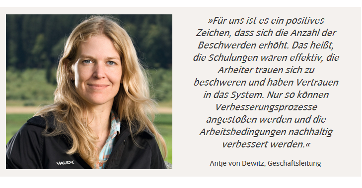 Bildquelle: https://nachhaltigkeitsbericht.vaude.com/gri/menschen/beschwerdesystem.php