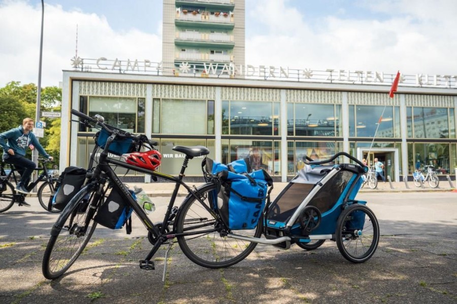Guter Startpunkt für die Radtour: Das Camp4 in Berlin!