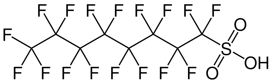 PFOS, Bild: https://commons.wikimedia.org/w/index.php?curid=51707317