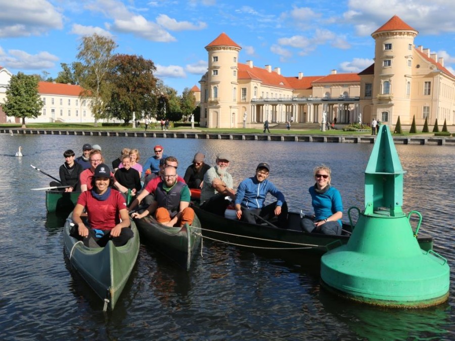 Das Camp4-Team in seinem Element