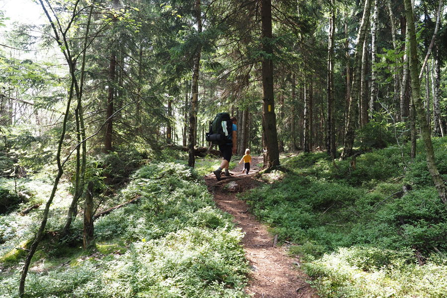 wandern mit kind
