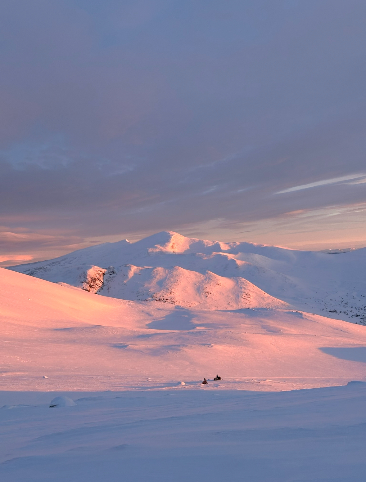 Sonnenaufgang in den Bergen