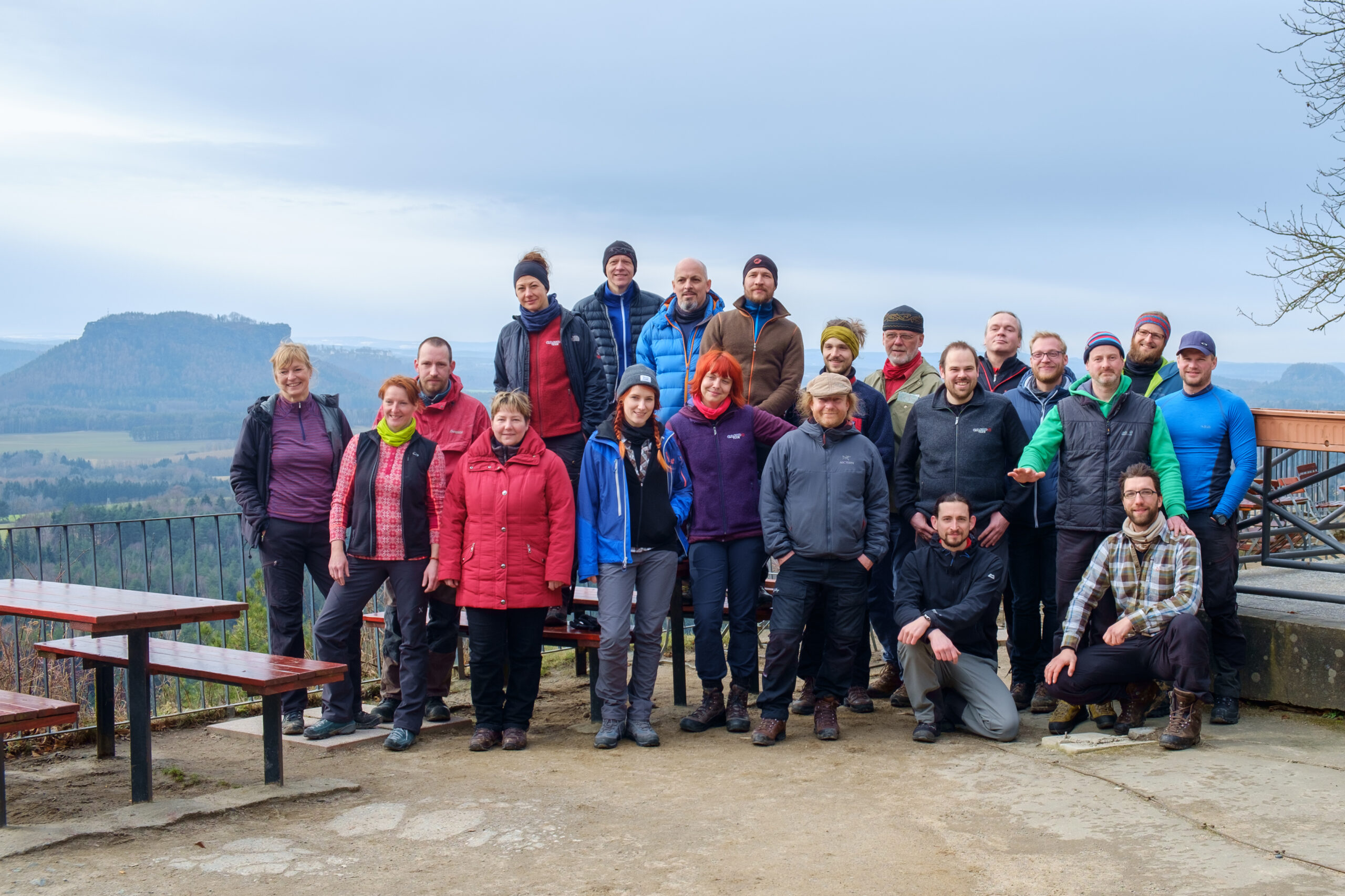 2017 Teambild Brandbaude