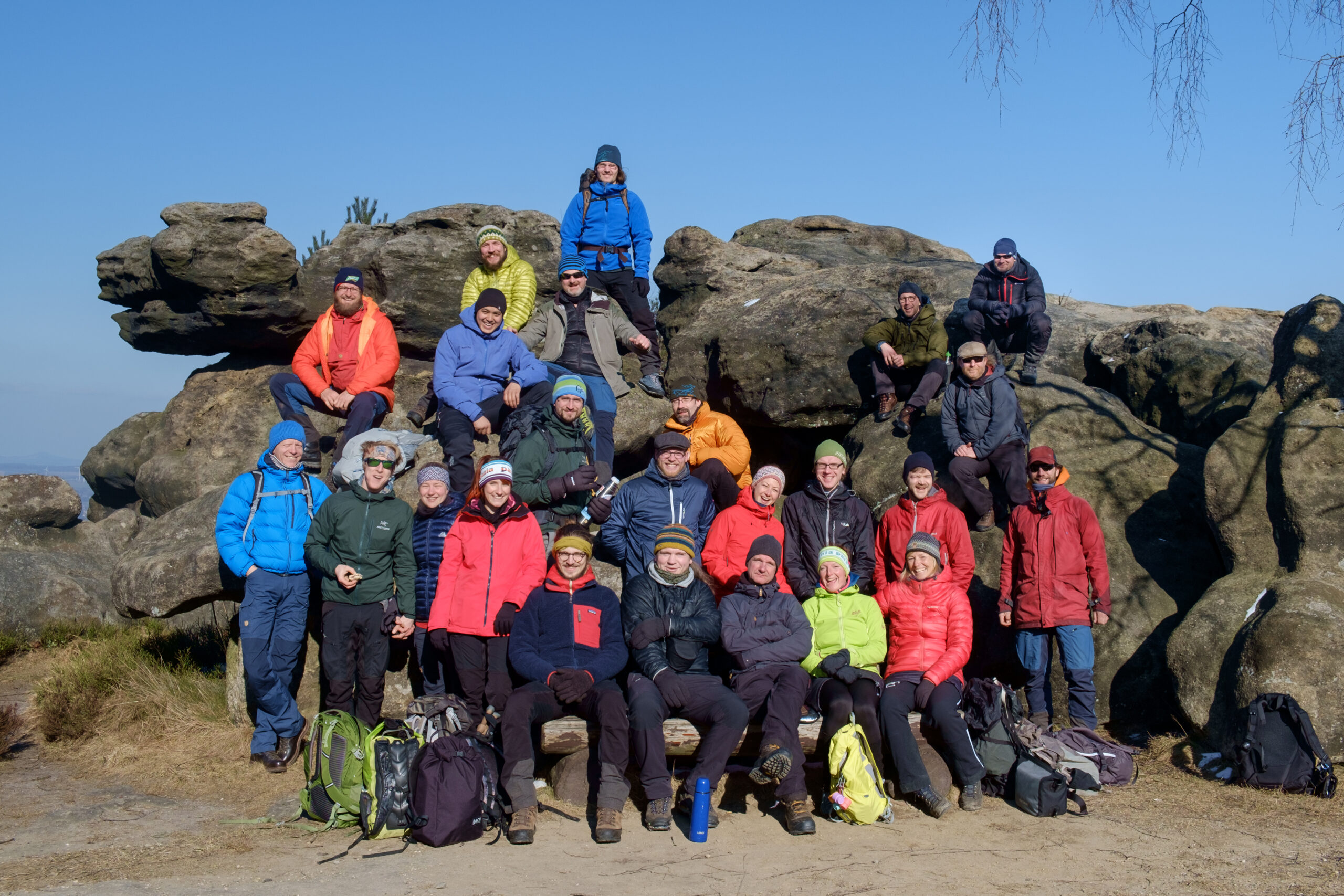 2018 Teambild Hochwaldbaude