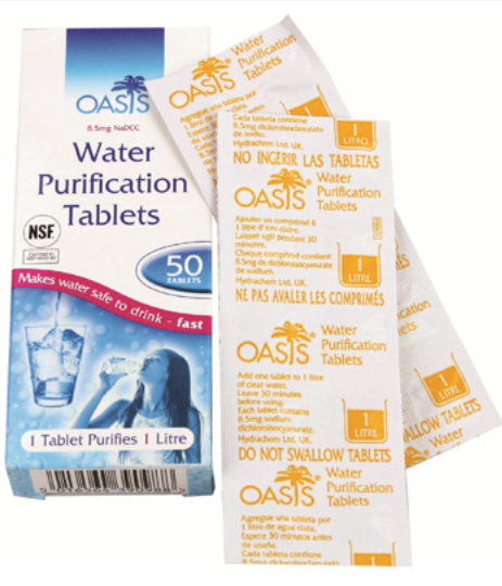 Oasis Wasseraufbereitung 50 Tabletten