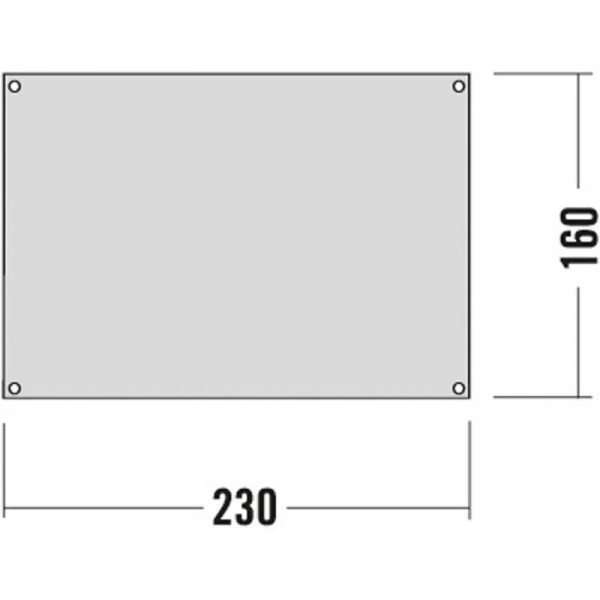 Zeltunterlage 230 x 160 cm