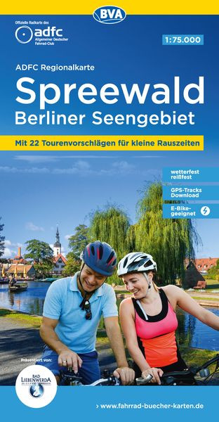 Spreewald / Berliner Seengebiet Fahrradkarte