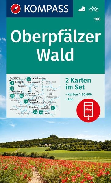 Wanderkarte Oberpfälzer Wald