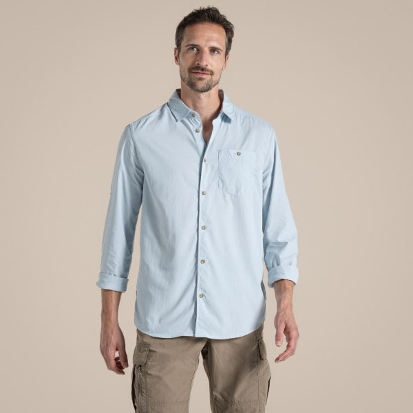 Nosilife Nuoro LS Shirt II Niagarablue
