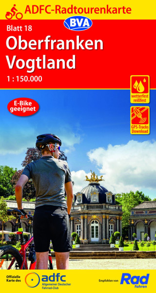 Oberfranken / Vogtland Fahrradkarte