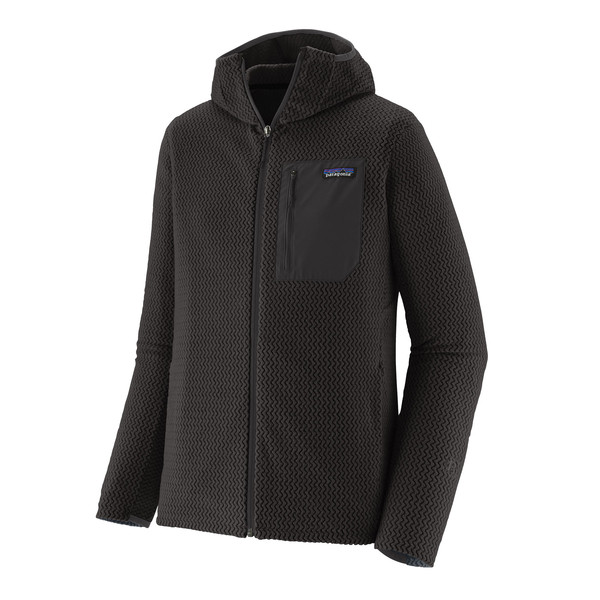R1 Air Full Zip Hoody Black
