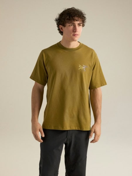 Kragg Cotton Logo Short Sleeve-Bracken