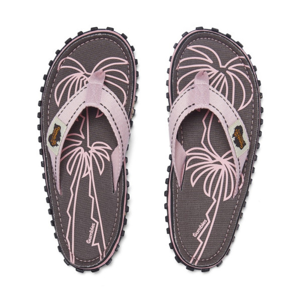 Gumbies Original W Palm Leaf Pink