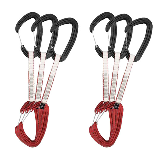 Alpha Wire Quickdraw Red 12cm 6 Pack