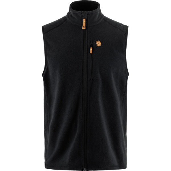 Övik Lite Fleece Vest Black