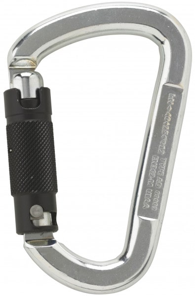 Stahlkarabiner D-Assymm 3 Wege