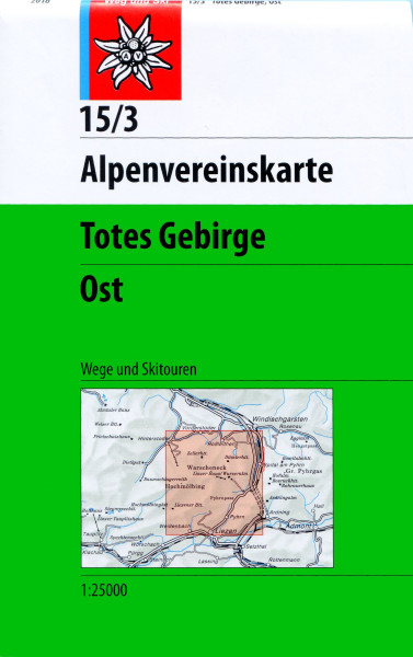 AV-Karte 15/3 - Totes Gebirge Ost