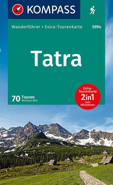 Wanderführer Tatra mit Karte