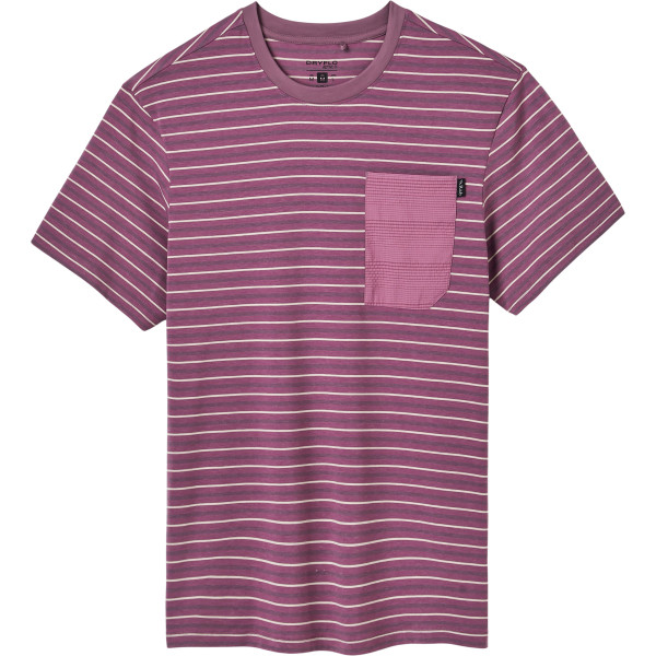 Rivelin Stripe Pocket Tee Iris