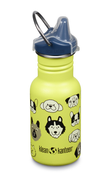 Kanteen Kid 355ml Sippy Cap Dogs