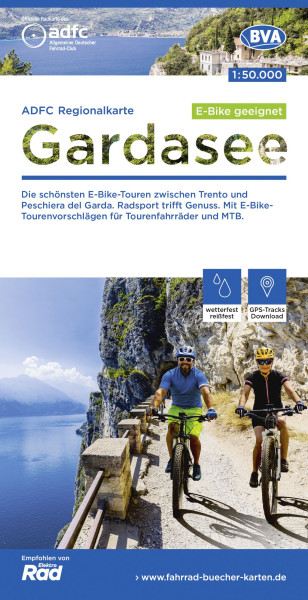 ADFC-Regionalkarte Gardasee - 1:50.000