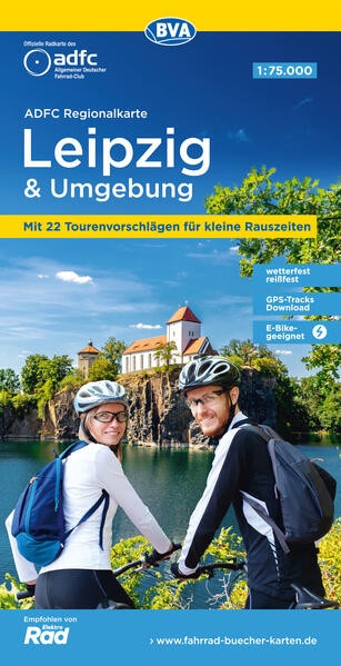 Leipzig und Umgebung Fahrradkarte