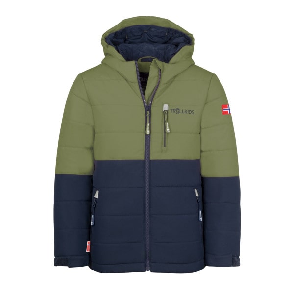 Kids Hemsedal Snow Jacket XT Moss/Blue
