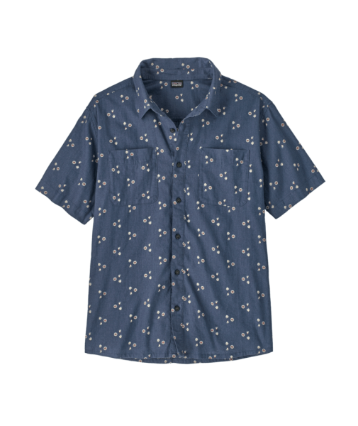 Back Step Shirt Dolomite Blue