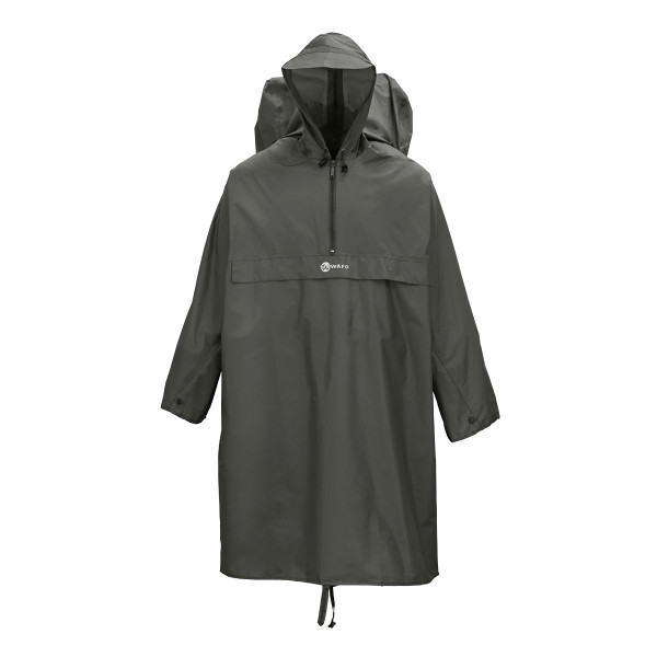 Poncho Back Packer Oliv