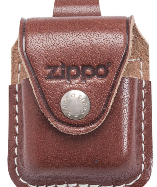 Zippo Ledertasche Braun