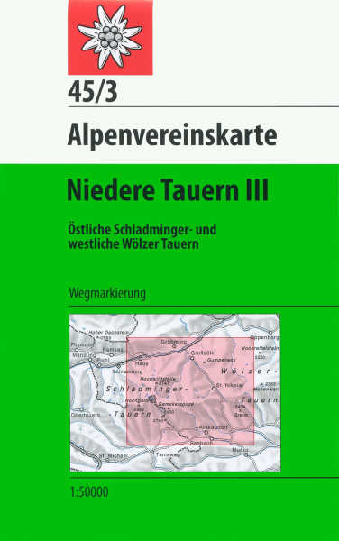 AV Karte 45/3 - Niedere Tauern III