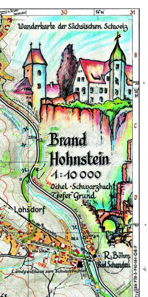Brand Hohnstein 1:10.000