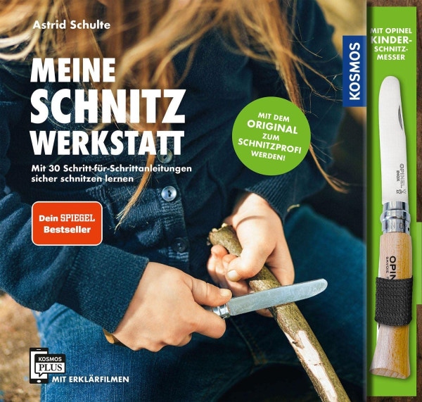 Meine Schnitzwerkstatt mit Kindermesser
