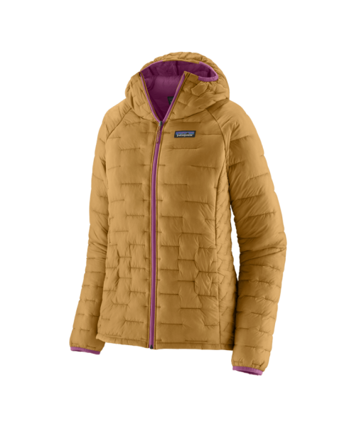 Micro Puff Hoody W Bobcat Brown