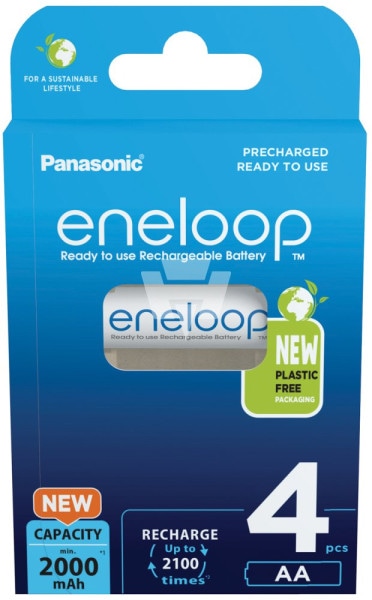 Eneloop Mignon/AA Akku 2000mAh 4Stk.