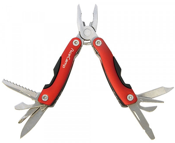 Edelstahl MultiTool rot