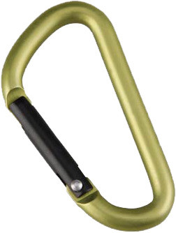 Karabiner D-Form 5x50mm (2Stck)