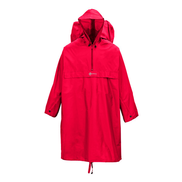 Poncho Back Packer Rot