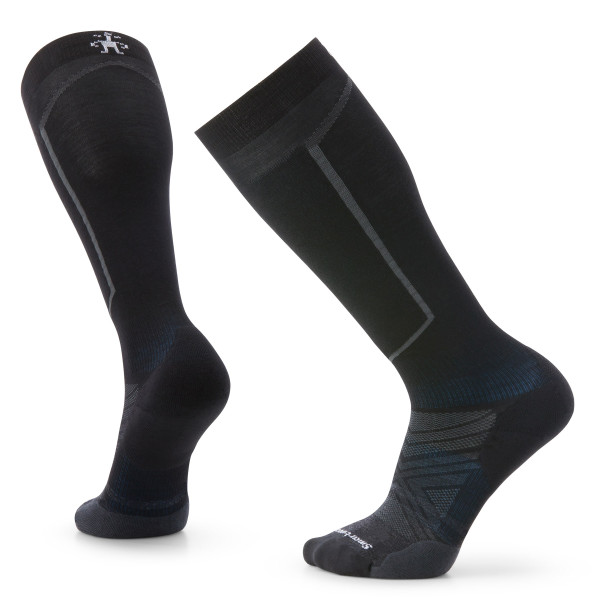 Ski Targeted Cushion Socks - Black