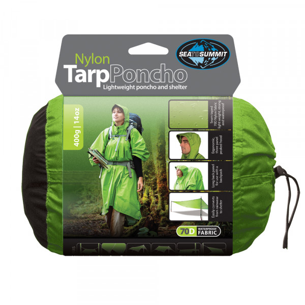Nylon Tarp Poncho